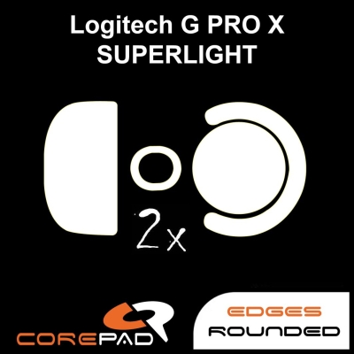 Hyperglides Hypergleits Hypergleids Corepad Skatez Logitech G PRO X SUPERLIGHT Wireless V2